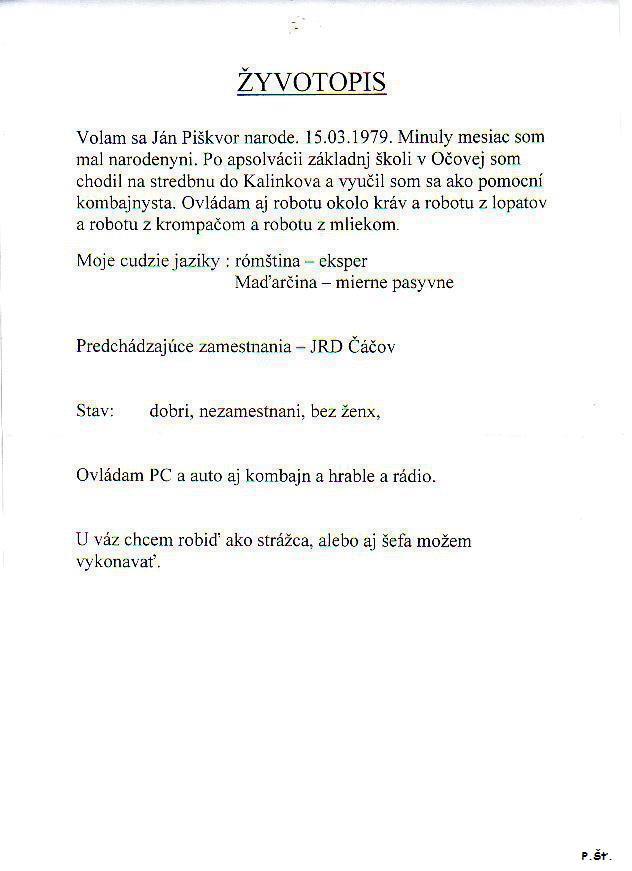 Vtip Nerařazeny