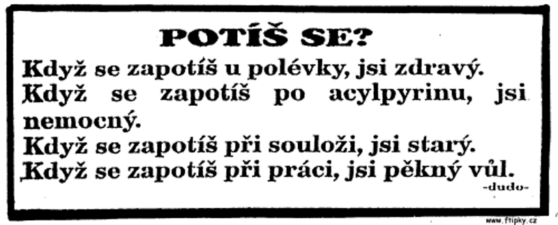 Vtip Nerařazeny