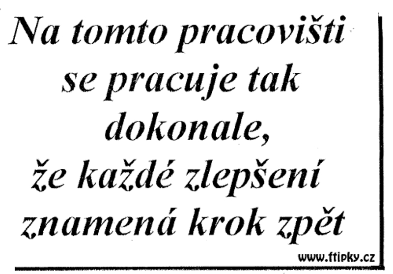 Vtip Nerařazeny