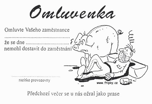 Vtip Nerařazeny