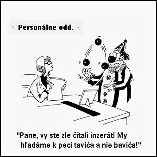 Vtip Nerařazeny